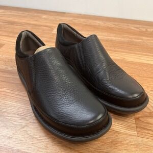Born Black Leather Slip-on Loafer‎ Driving Shoe Men's Size 9